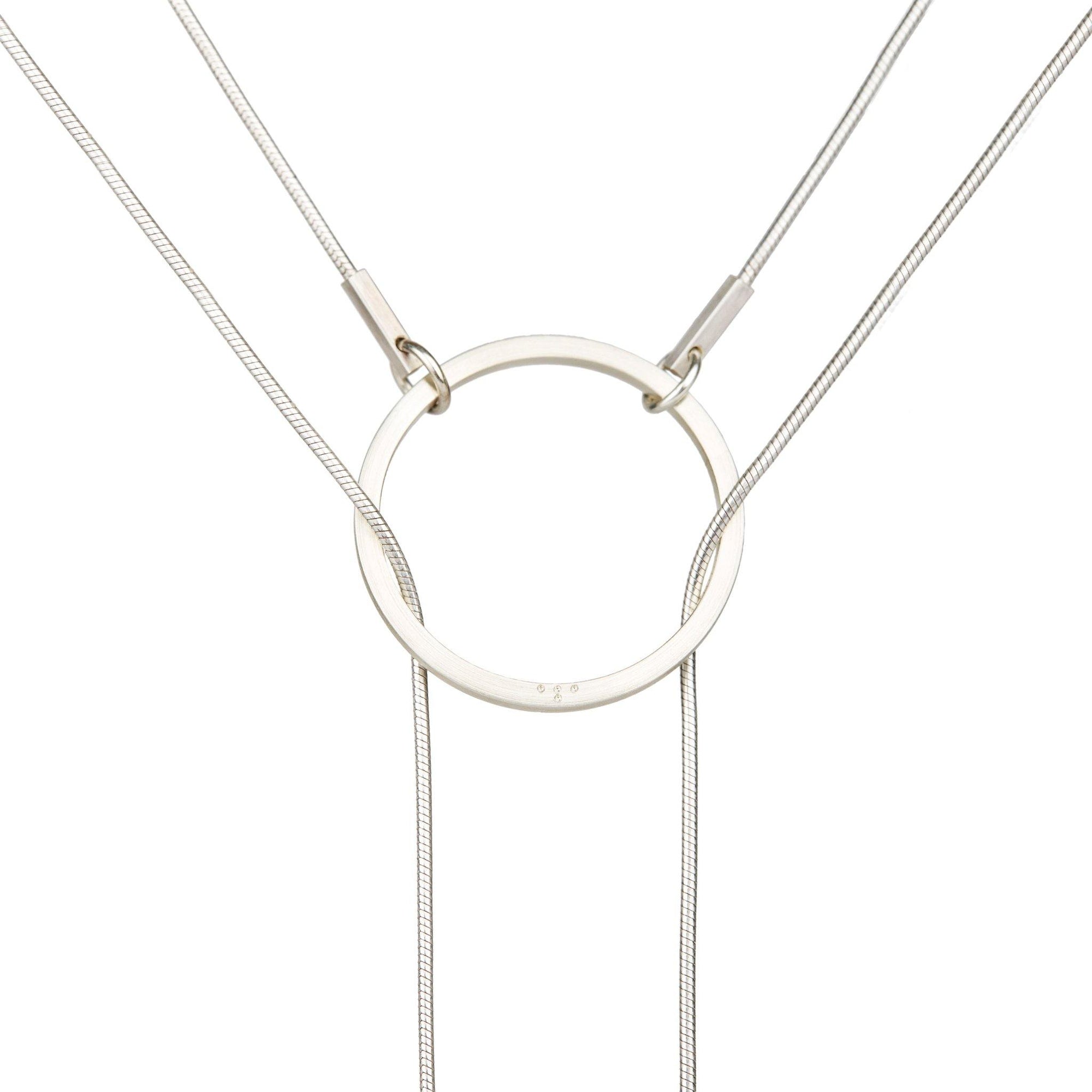 Necklaces & Pendants - STREAK Silver Necklace