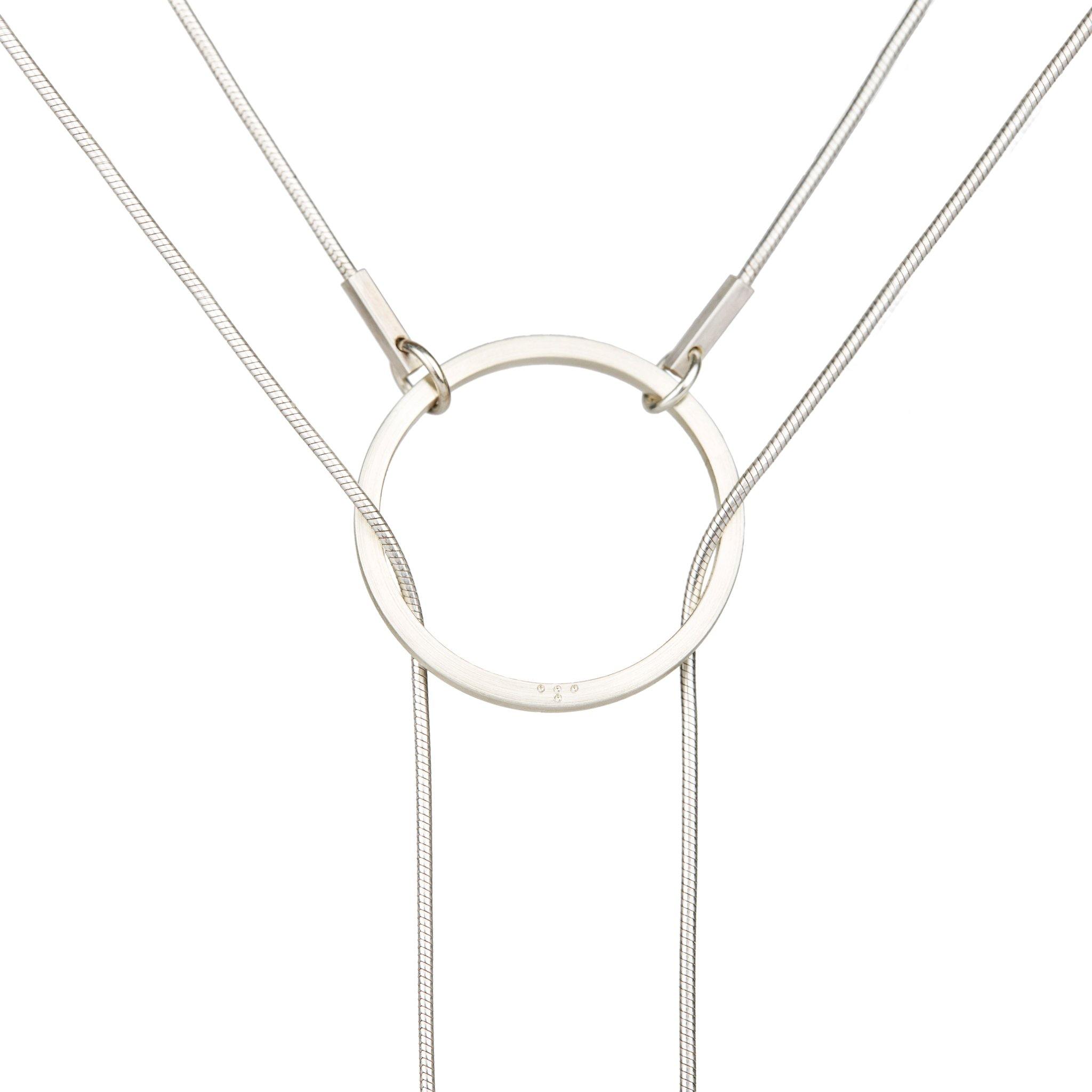 Necklaces & Pendants - STREAK Silver Necklace
