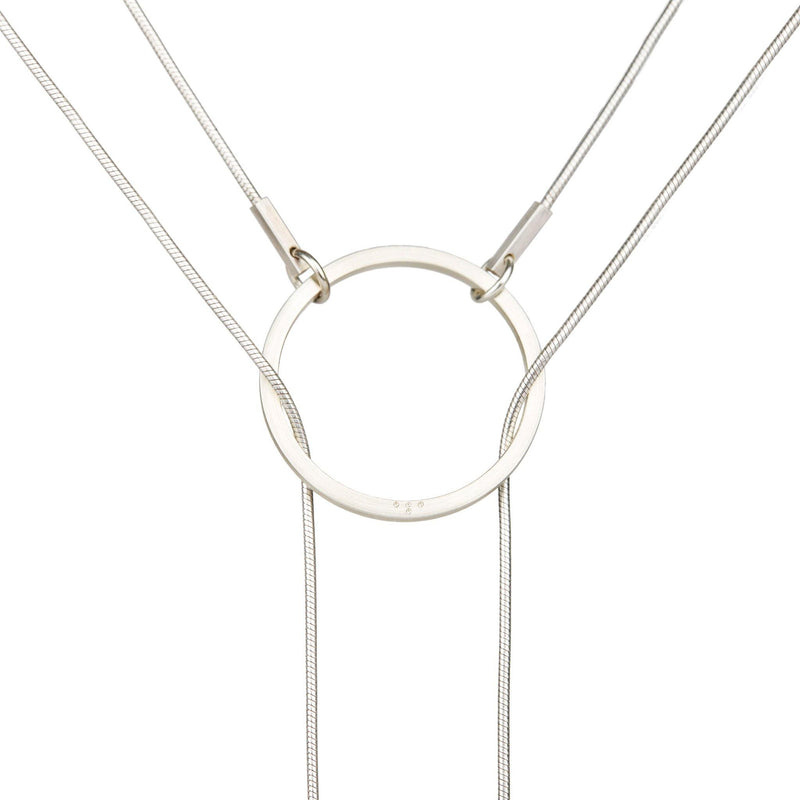 Necklaces & Pendants - STREAK Silver Necklace