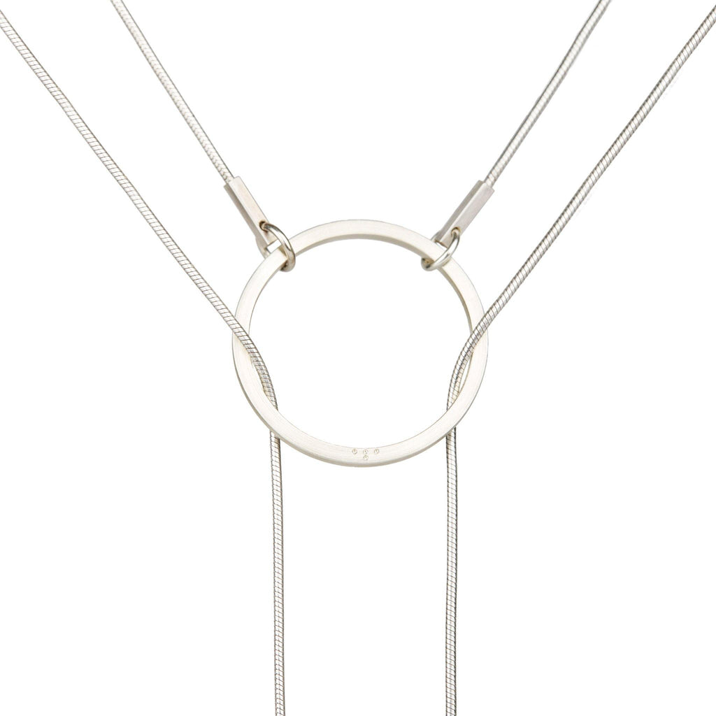 Necklaces & Pendants - STREAK Silver Necklace
