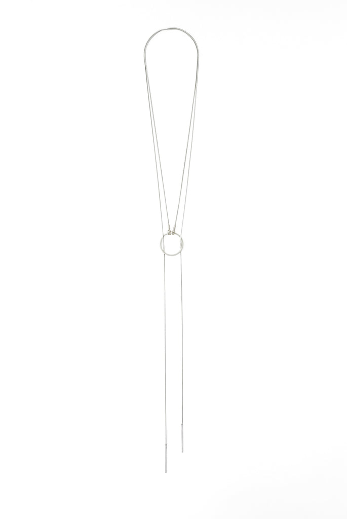 Necklaces & Pendants - STREAK Silver Necklace