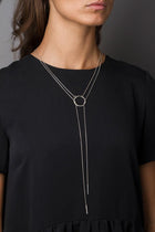 Necklaces & Pendants - STREAK Silver Necklace