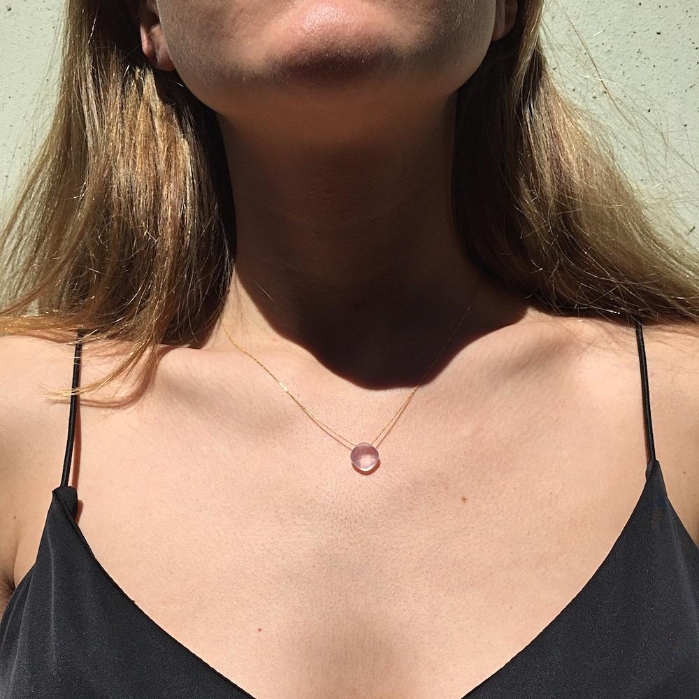 Necklaces & Pendants - Topaz Pendant With Silver Chain